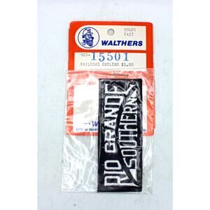 NOS Walthers Rio Grande Southern Railroad Patch